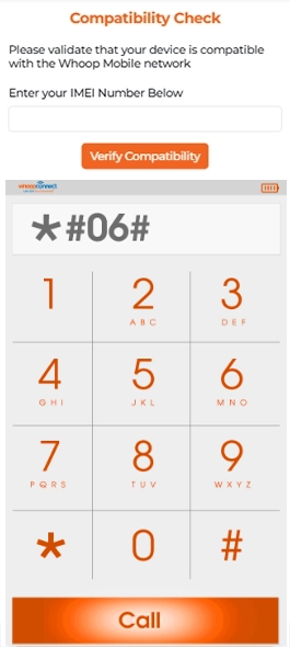 Compatibility Check - Whoop Mobile